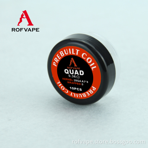 Rofvape Wholesale Risistance Wire Prebuilt coils Hot selling alien clapton coil